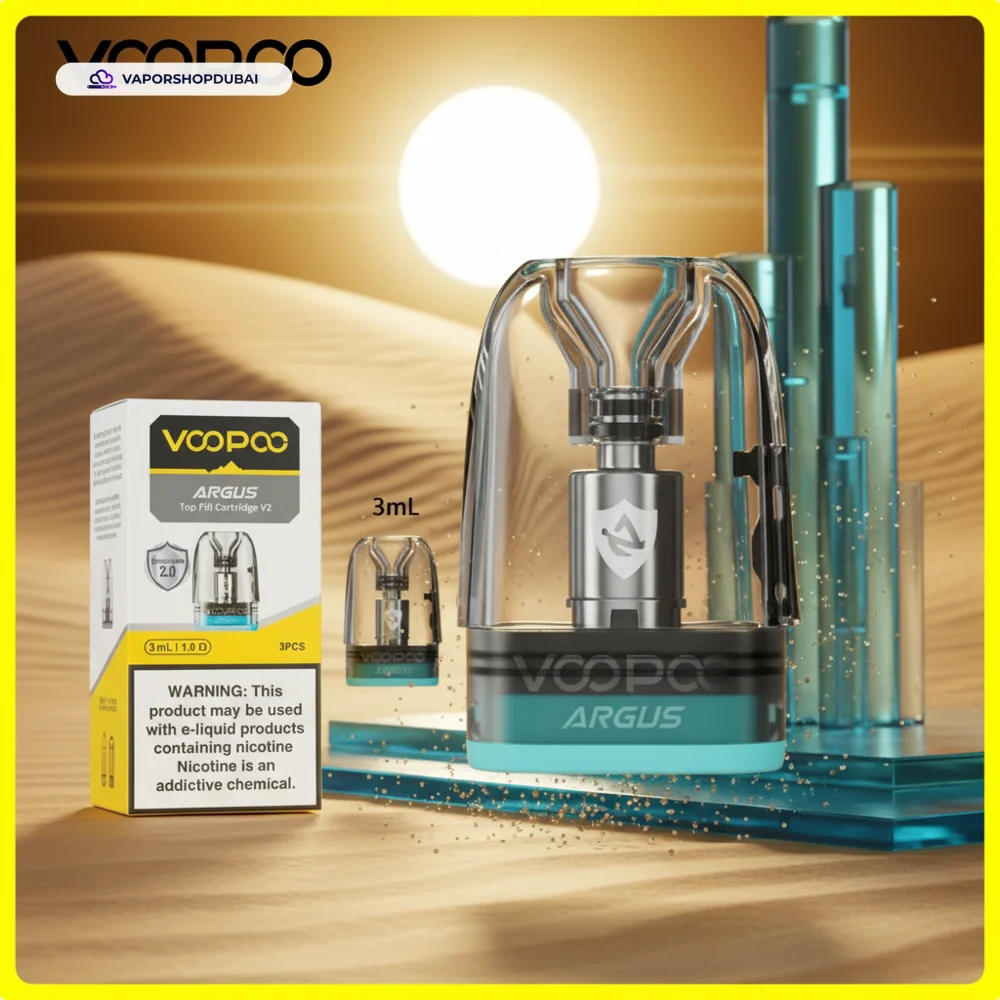 VOOPOO Argus Pod Cartridge V2 3ml Pod Kit In UAE 2 VOOPOO Argus Pod Cartridge V2 3ml In Dubai, UAE