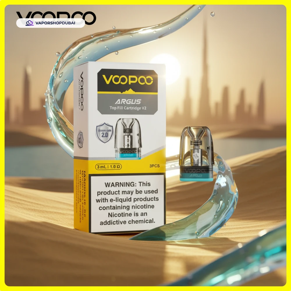 VOOPOO Argus Pod Cartridge V2 3ml Pod Kit In UAE 6 VOOPOO Argus Pod Cartridge V2 3ml In Dubai, UAE