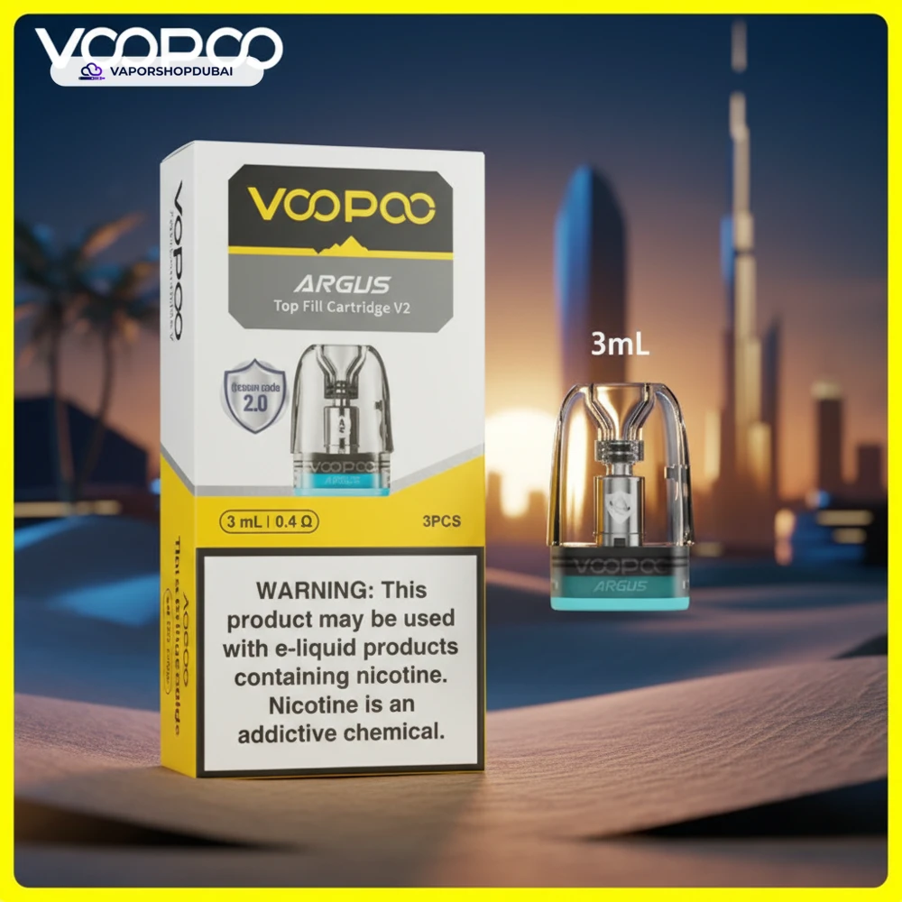VOOPOO Argus Pod Cartridge V2 3ml Pod Kit In UAE 8 VOOPOO Argus Pod Cartridge V2 3ml In Dubai, UAE