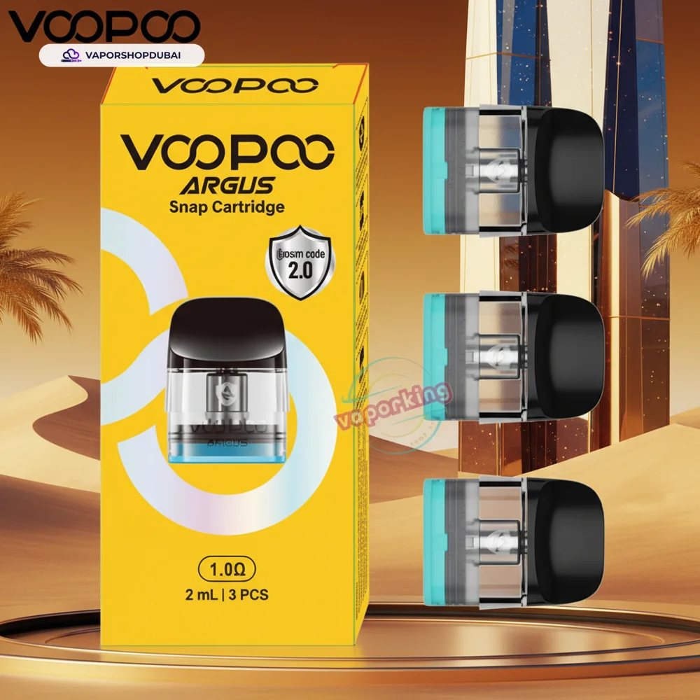 VOOPOO Argus Snap Pod Cartridge 2ml Pod Kit In UAE 6 VOOPOO Argus Snap Pod Cartridge 2ml In DUBAI, UAE