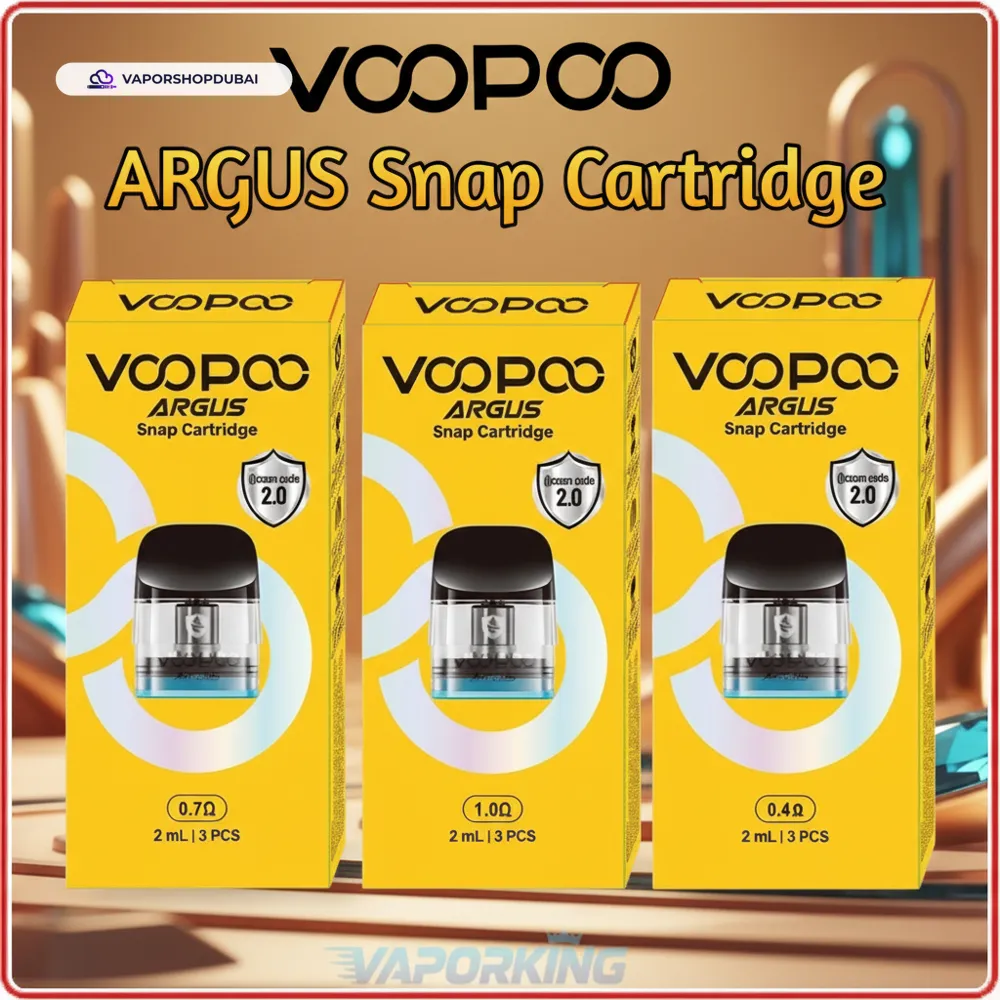 VOOPOO Argus Snap Pod Cartridge 2ml Pod Kit In UAE 1 VOOPOO Argus Snap Pod Cartridge 2ml In DUBAI, UAE