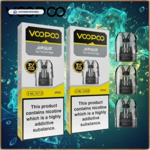VOOPOO Argus Top Fiil Pod Cartridge 2ml/3ml In UAE