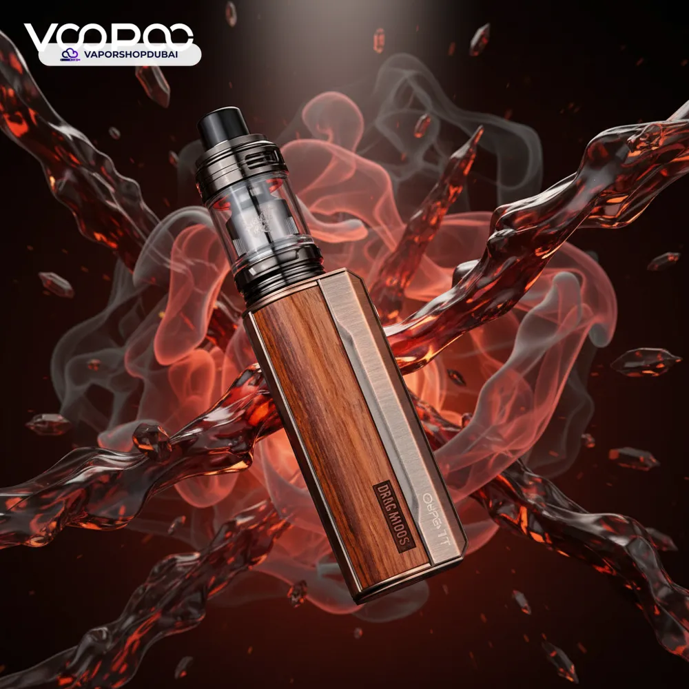 VOOPOO DRAG M100S Pod Kit In UAE 3 VOOPOO DRAG M100S Vape Kit with Uforce-L Tank Atomizer 5.5ml In UAE