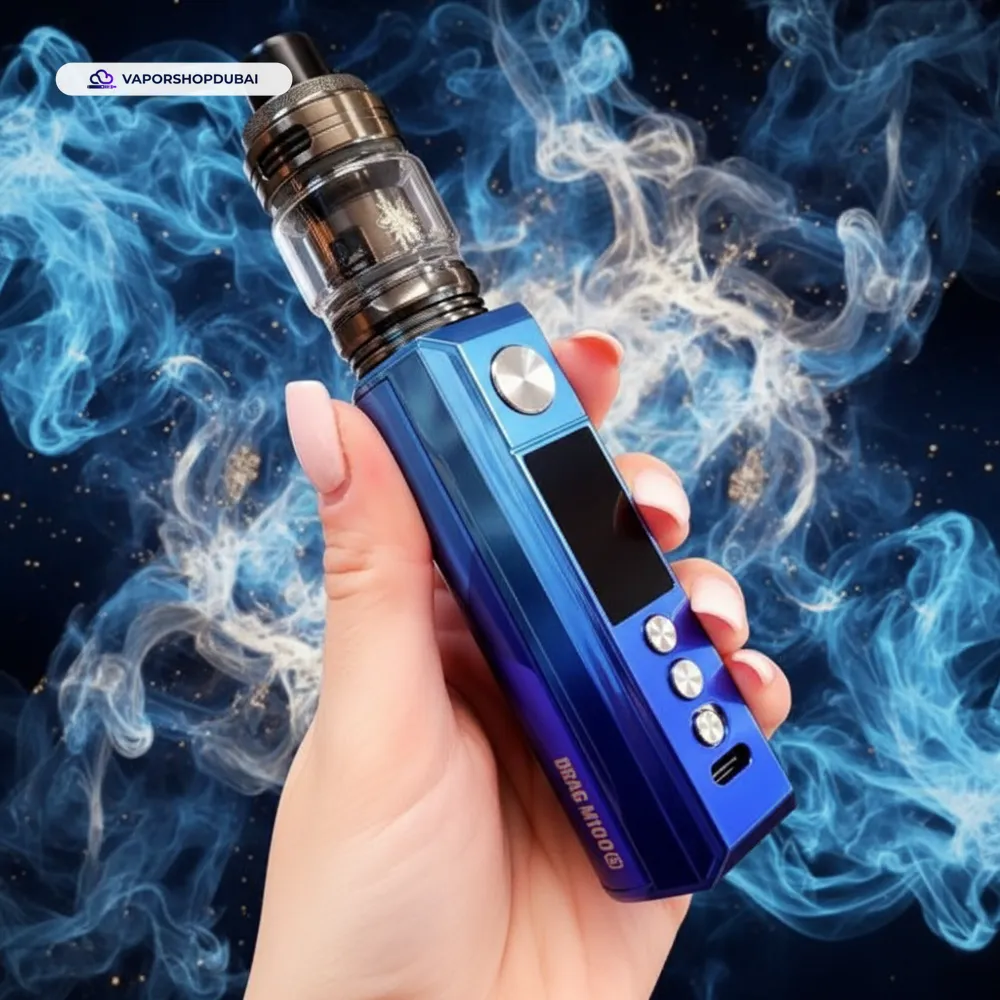 VOOPOO DRAG M100S Pod Kit In UAE 7 VOOPOO DRAG M100S Vape Kit with Uforce-L Tank Atomizer 5.5ml In UAE