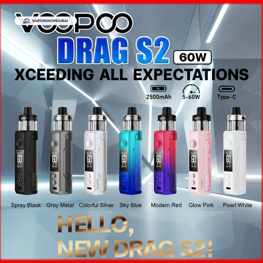 VOOPOO Drag S2 Pod Kit 60W In UAE 9 Premium