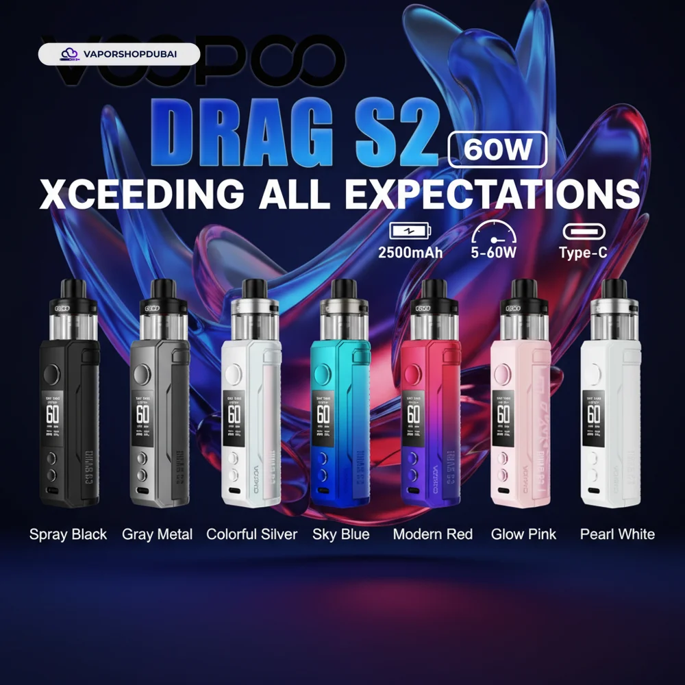 VOOPOO Drag S2 Pod Kit 60W In UAE 5 VOOPOO Drag S2 Pod Kit 60W In UAE