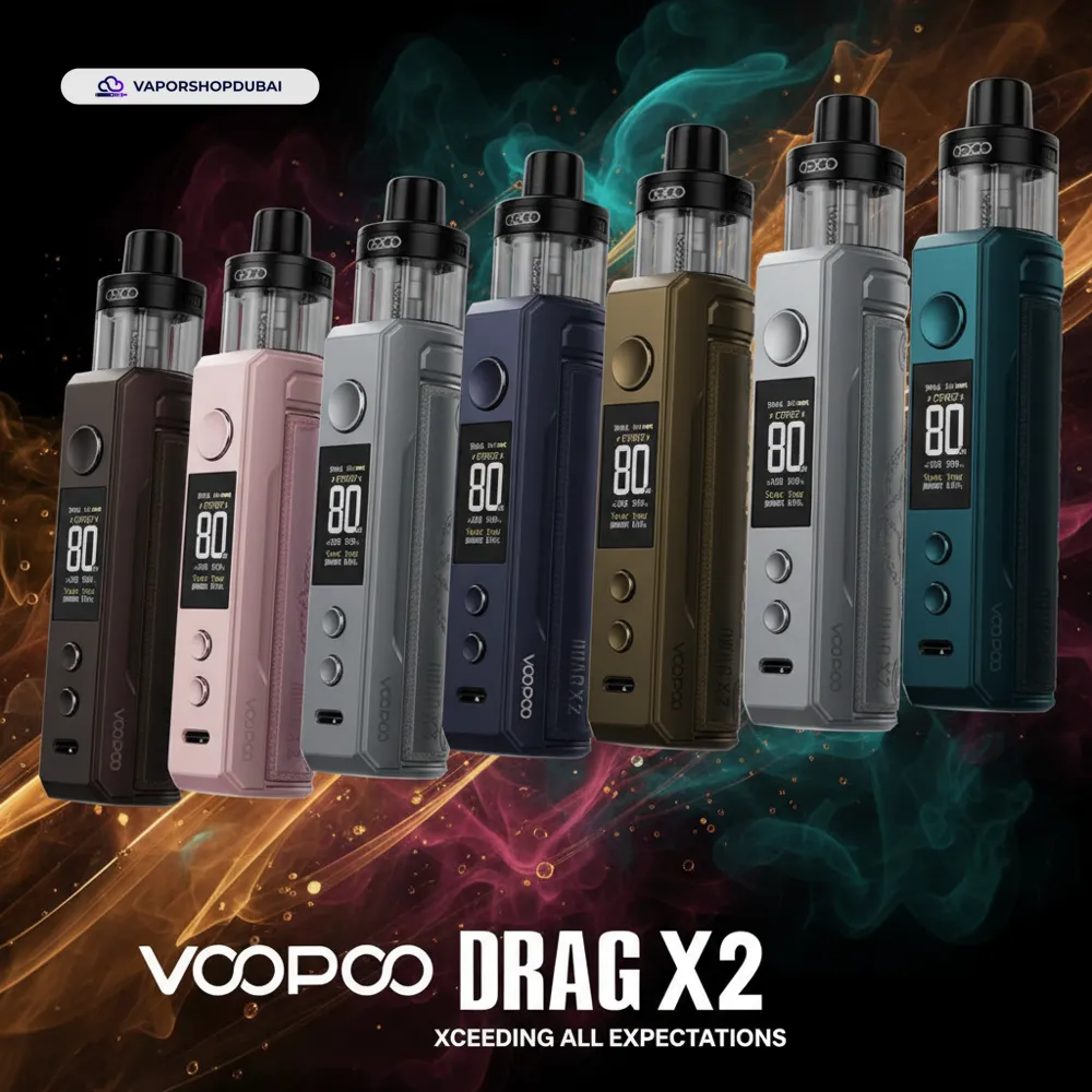 VOOPOO Drag X2 Pod Kit In UAE 5 VOOPOO Drag X2 Vape Kit 80W In UAE