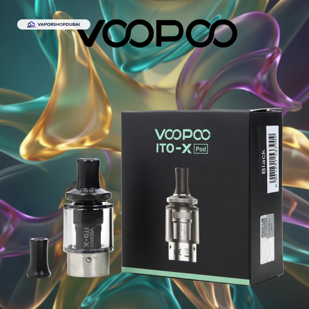 Voopoo ITO X Empty Pod Cartridge 3.5ml Pod Kit In UAE 1 Voopoo ITO X Empty Pod Cartridge 3.5ml In UAE