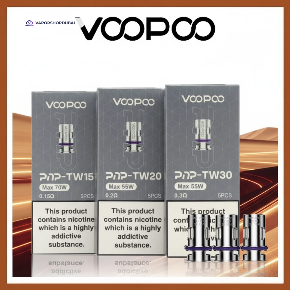 VOOPOO PNP TW Replacement coils In UAE 12 VOOPOO PNP TW Replacement coils In UAE Best Price Dubai