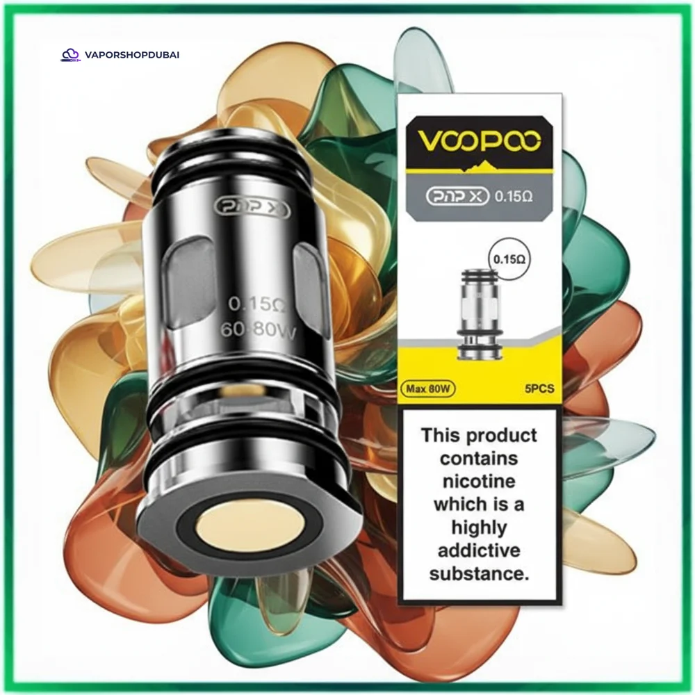 VOOPOO PNP X Replacement Coil 5pcs In Pack in UAE 9 VOOPOO PNP X Replacement Coil 5pcs In Pack in UAE