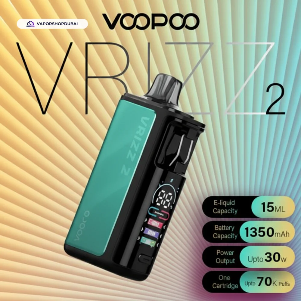 VOOPOO Vrizz 2 Pod Kit 30W 1350mAh 15ml In DUBAI, UAE 3 VOOPOO Vrizz 2 Pod Kit 30W 1350mAh 15ml In DUBAI, UAE
