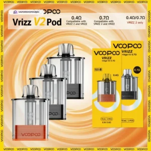 VOOPOO VRIZZ V2 15ml Pod Cartridge (2pcs/pack)