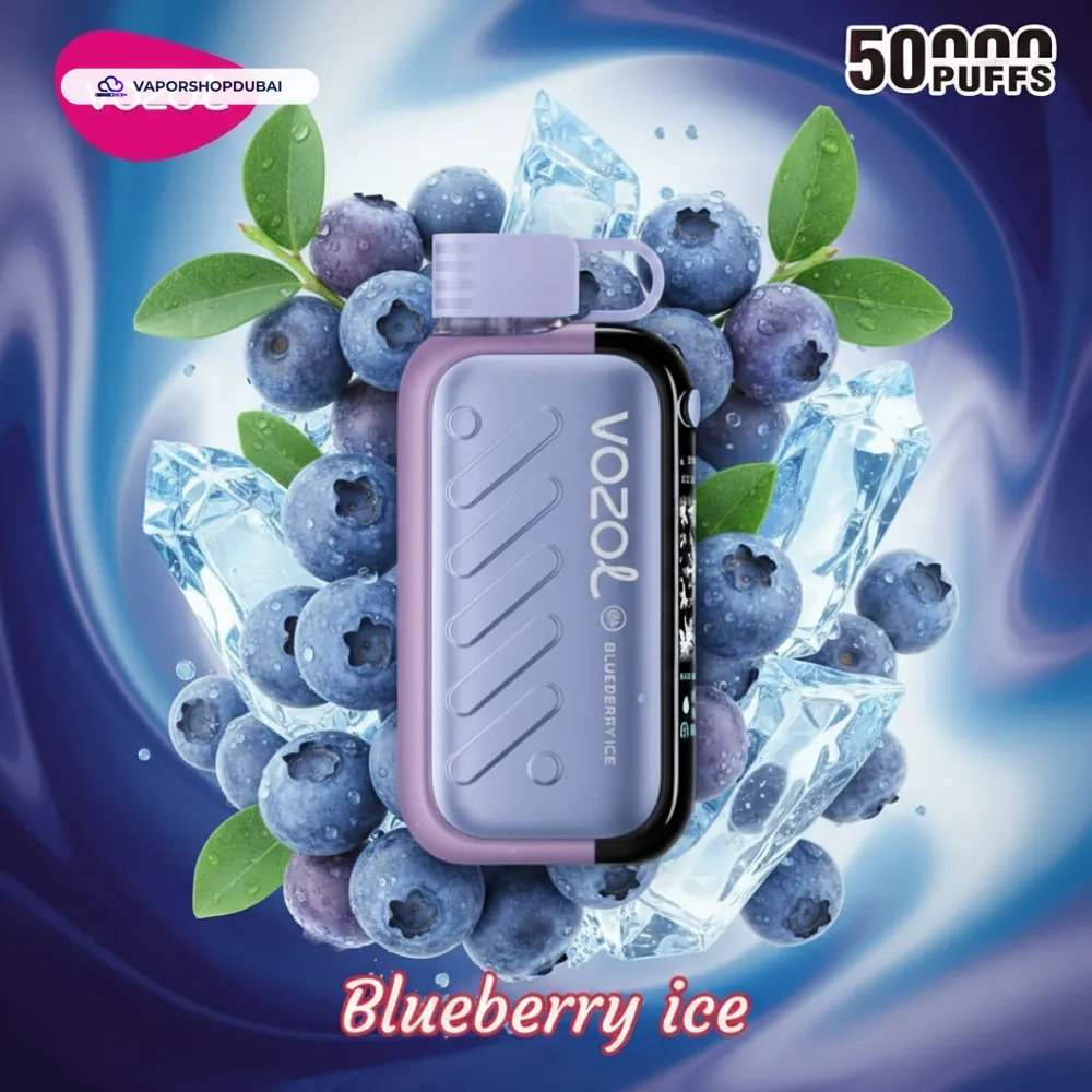 Vozol Gear Ice Disposable Vape In UAE 45 blueberry-ice