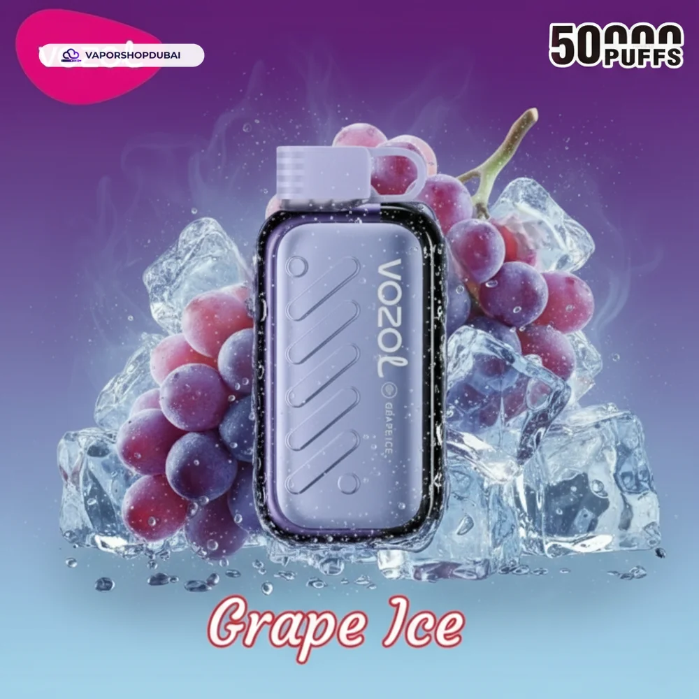 Vozol Gear Ice Disposable Vape In UAE 49 grape-ice