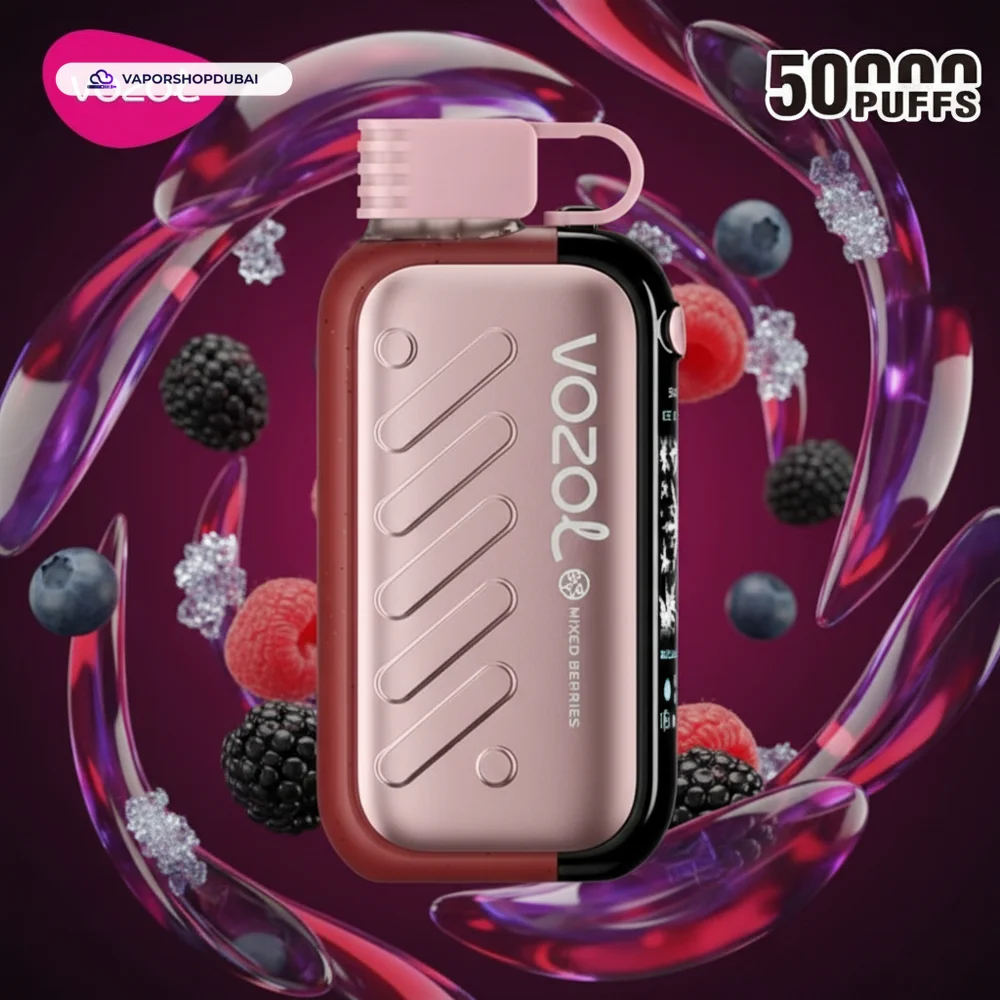 Vozol Gear Ice Disposable Vape In UAE 52 mixed-berries