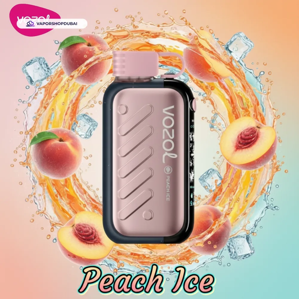 Vozol Gear Ice Disposable Vape In UAE 53 peach-ice