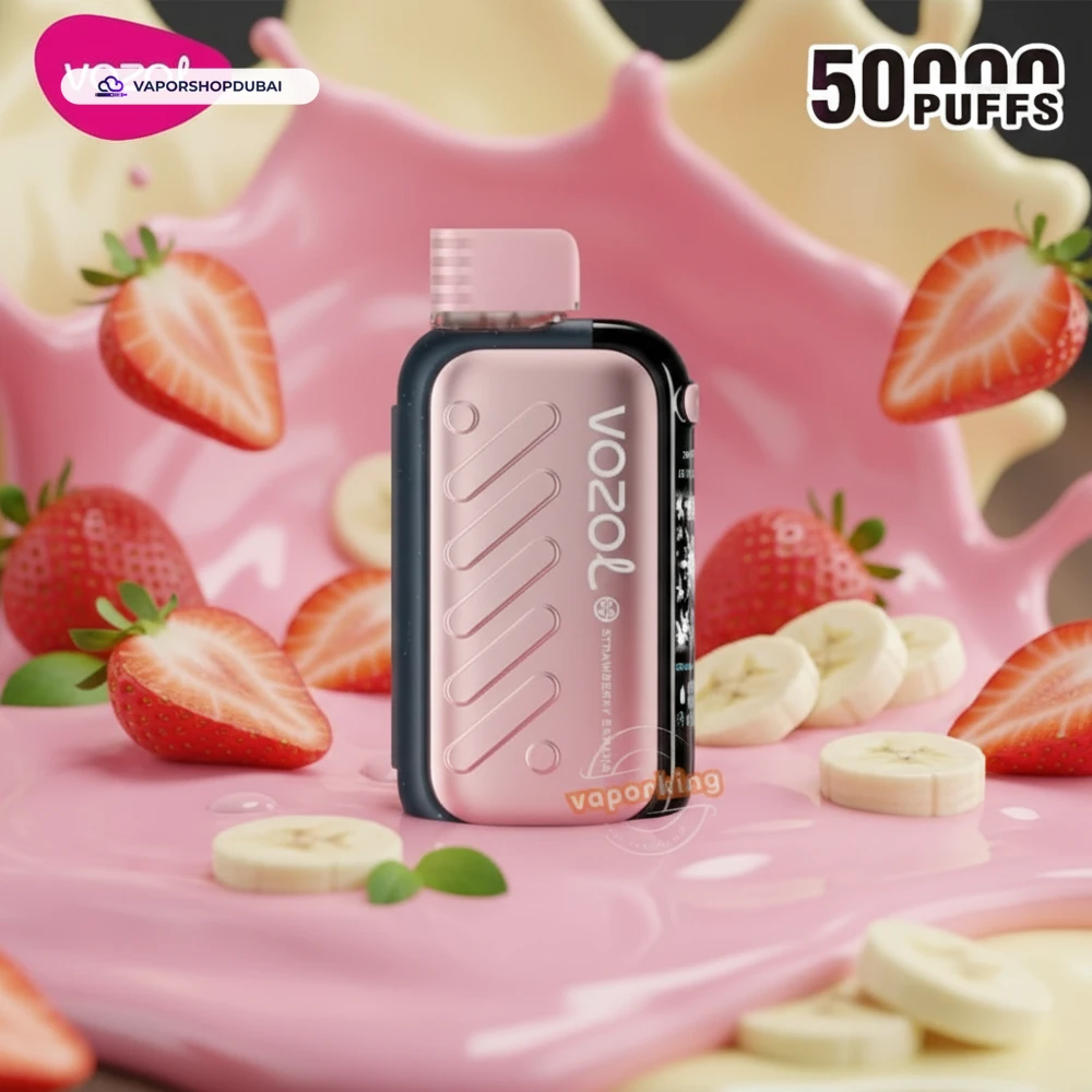 Vozol Gear Ice Disposable Vape In UAE 55 strawberry-banana