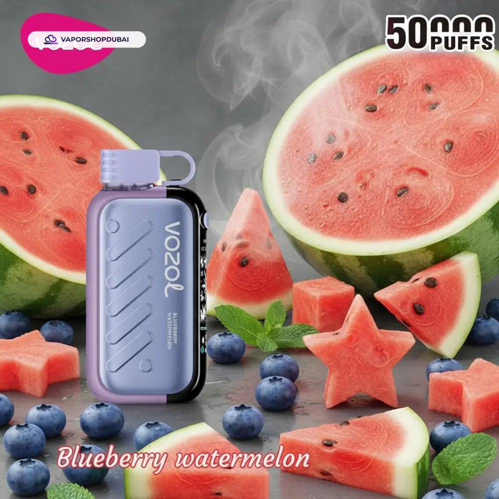 Vozol Gear Ice Disposable Vape In UAE 5 Vozol Gear Ice & Sweet 50000 Puffs Disposable Vape 50MG