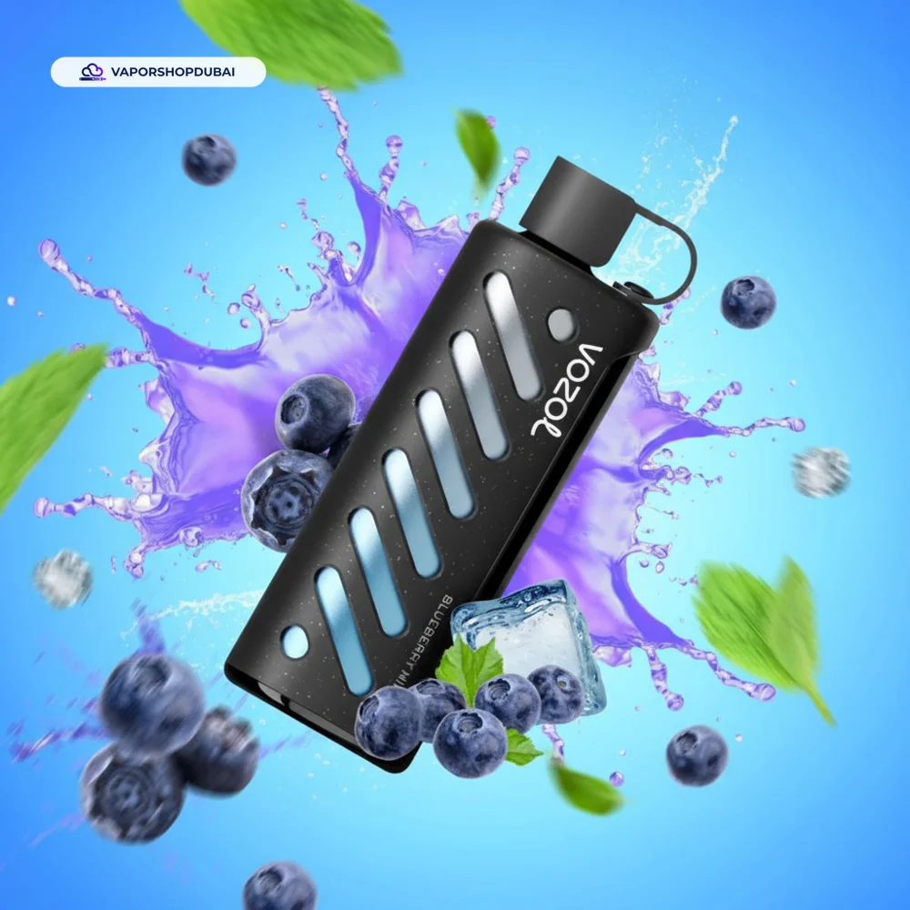 Vozol Gear Shisha 25000 Puffs Disposable Vape In UAE 70 blueberry-mint