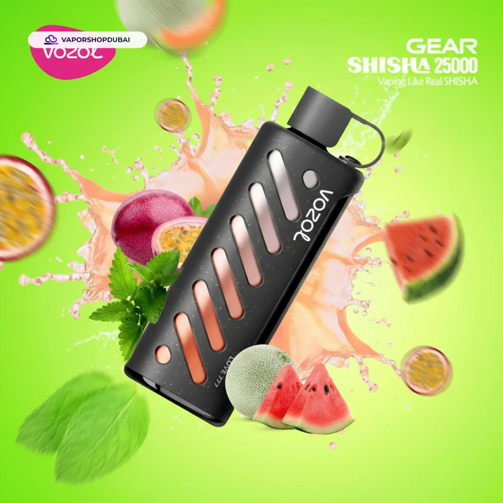 Vozol Gear Shisha 25000 Puffs Disposable Vape In UAE 79 love-777
