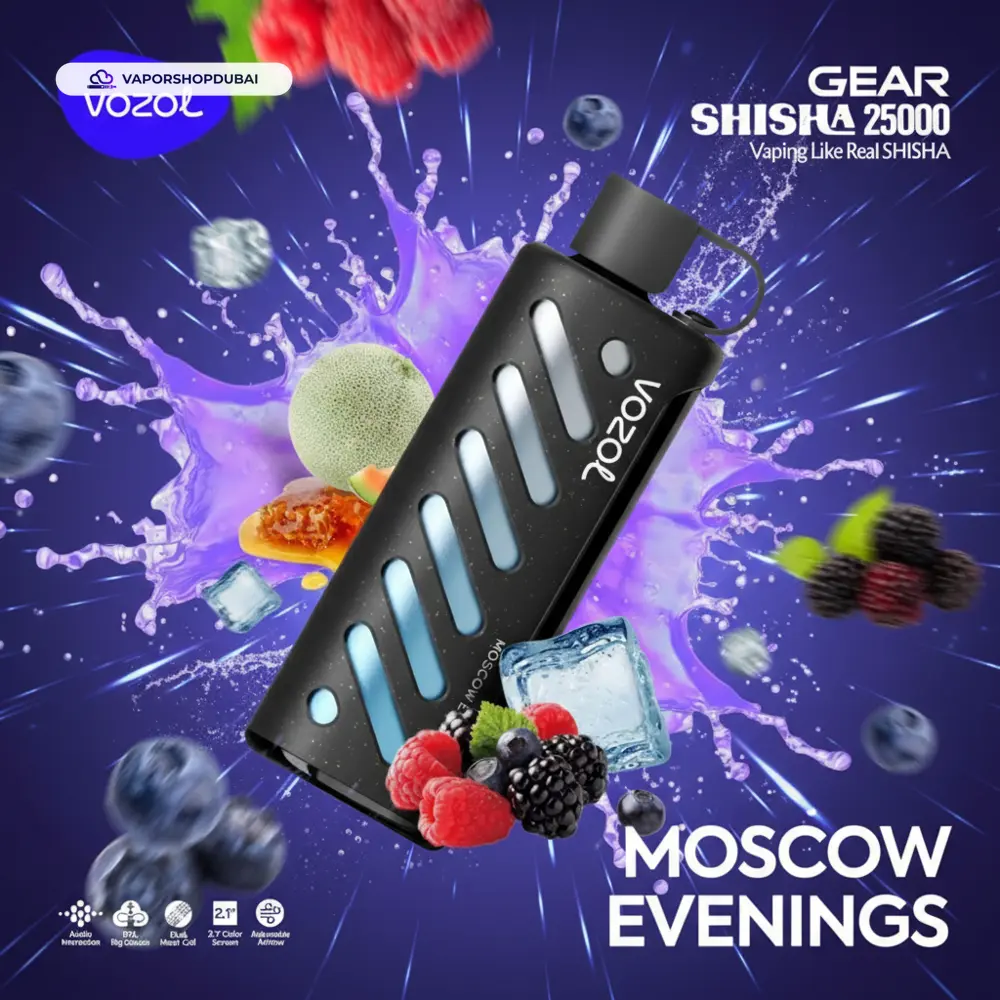 Vozol Gear Shisha 25000 Puffs Disposable Vape In UAE 83 moscow-evenings