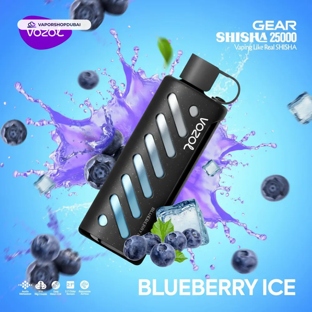 Vozol Gear Shisha 25000 Puffs Disposable Vape In UAE 2 Vozol Gear Shisha 25000 Puffs Disposable Vape In UAE