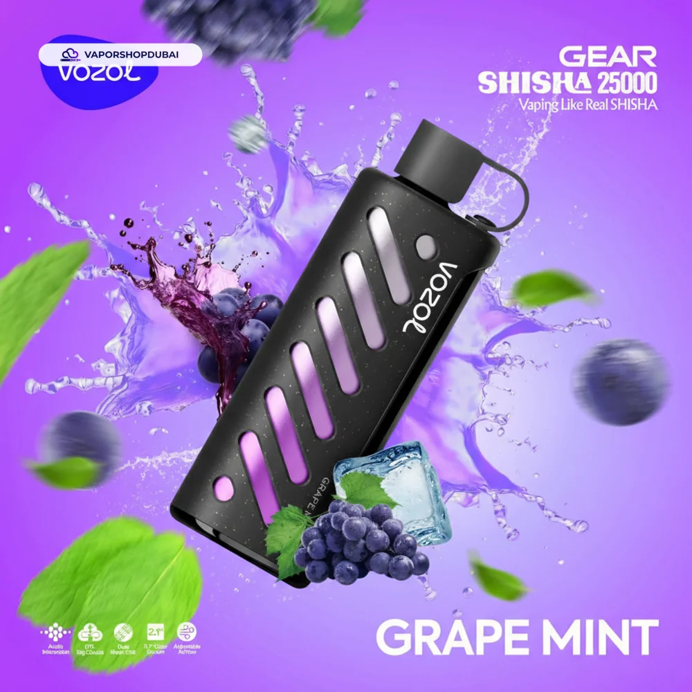 Vozol Gear Shisha 25000 Puffs Disposable Vape In UAE 17 Vozol Gear Shisha 25000 Puffs Disposable Vape In UAE