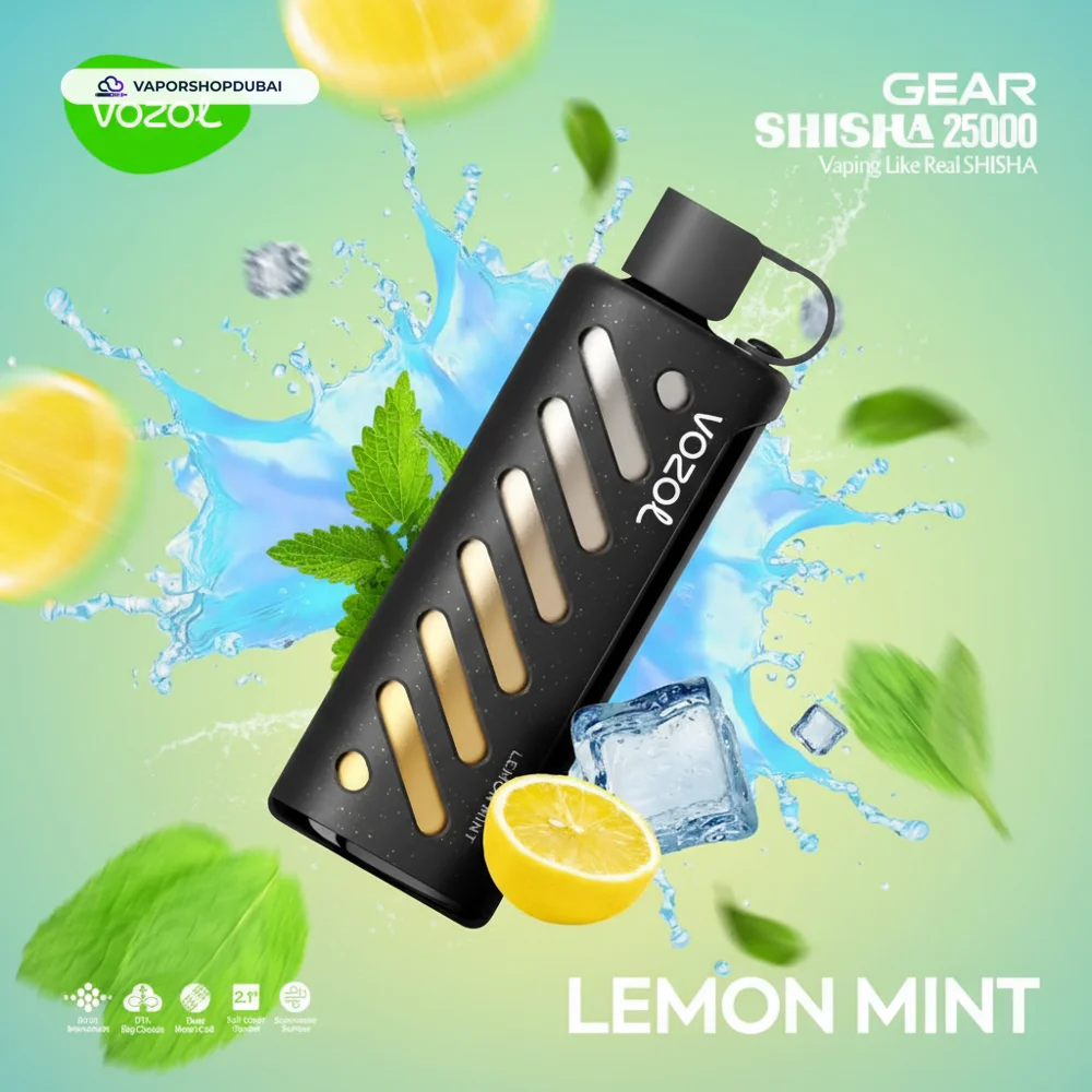 Vozol Gear Shisha 25000 Puffs Disposable Vape In UAE 18 Vozol Gear Shisha 25000 Puffs Disposable Vape In UAE