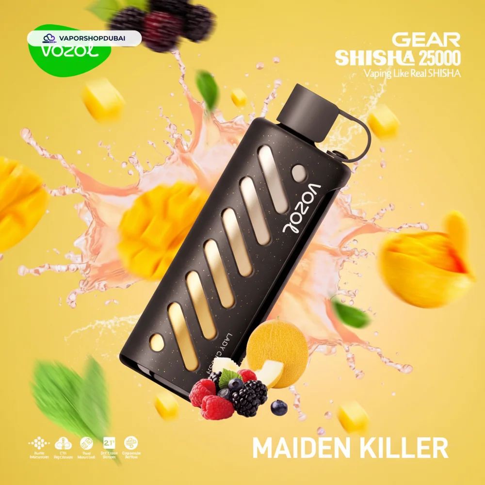 Vozol Gear Shisha 25000 Puffs Disposable Vape In UAE 20 Vozol Gear Shisha 25000 Puffs Disposable Vape In UAE