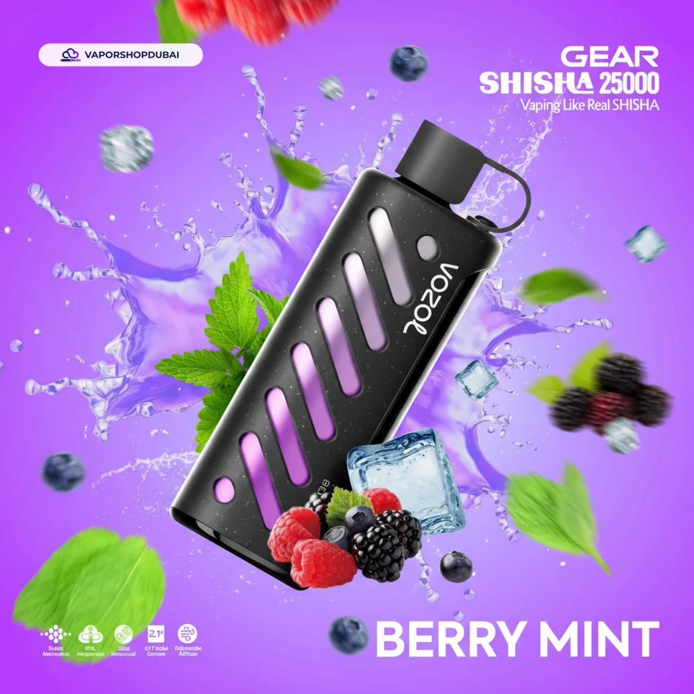 Vozol Gear Shisha 25000 Puffs Disposable Vape In UAE 37 Vozol Gear Shisha 25000 Puffs Disposable Vape In UAE