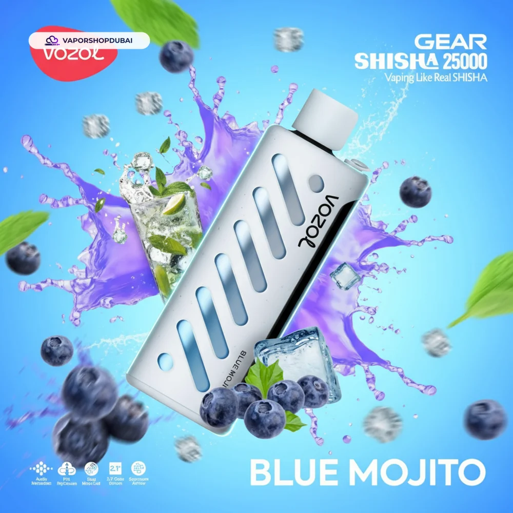Vozol Gear Shisha 25000 Puffs Disposable Vape In UAE 40 Vozol Gear Shisha 25000 Puffs Disposable Vape In UAE