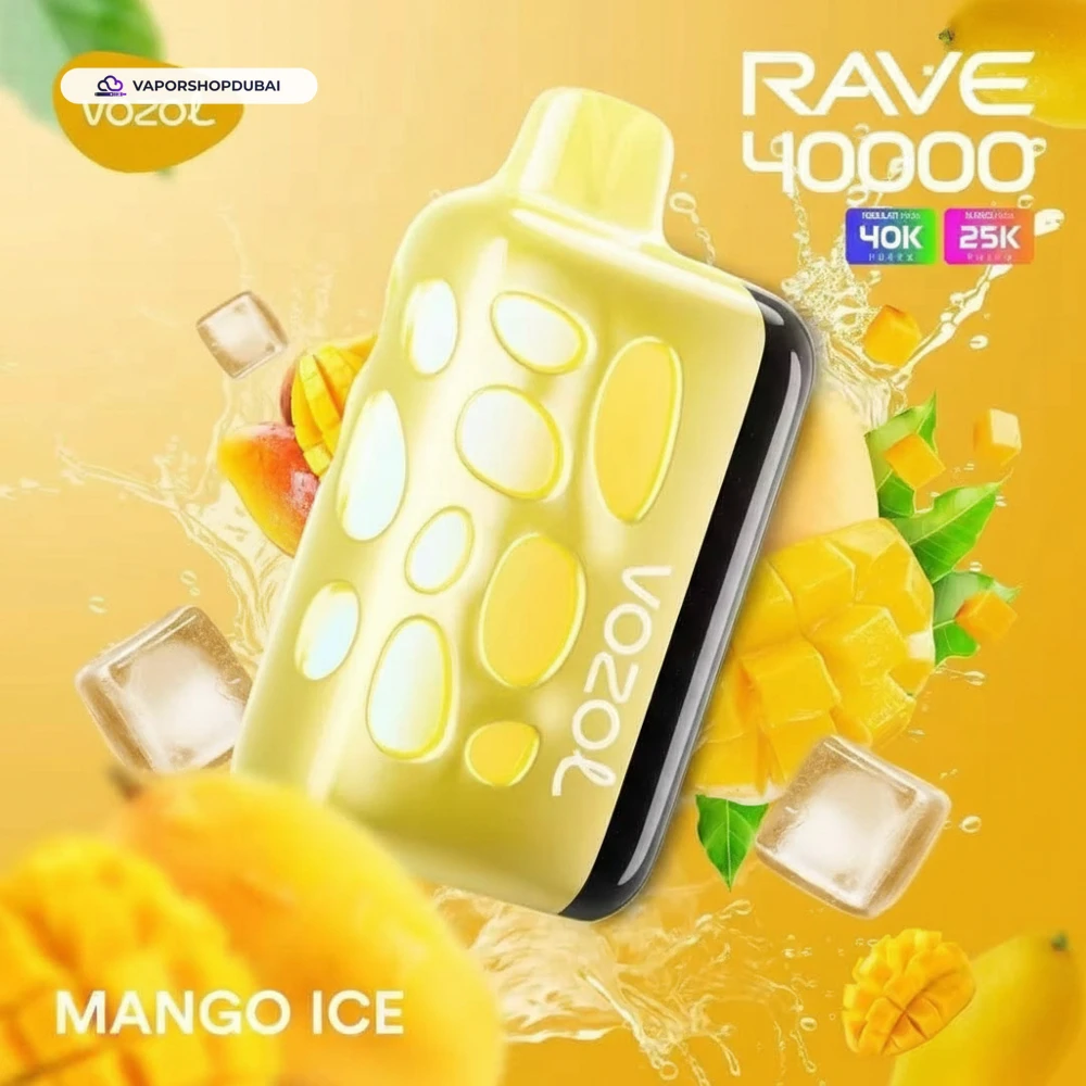 VOZOL RAVE 40000 Puffs Disposable Vape In UAE 12 VOZOL RAVE 40000 Puffs Disposable Vape In UAE