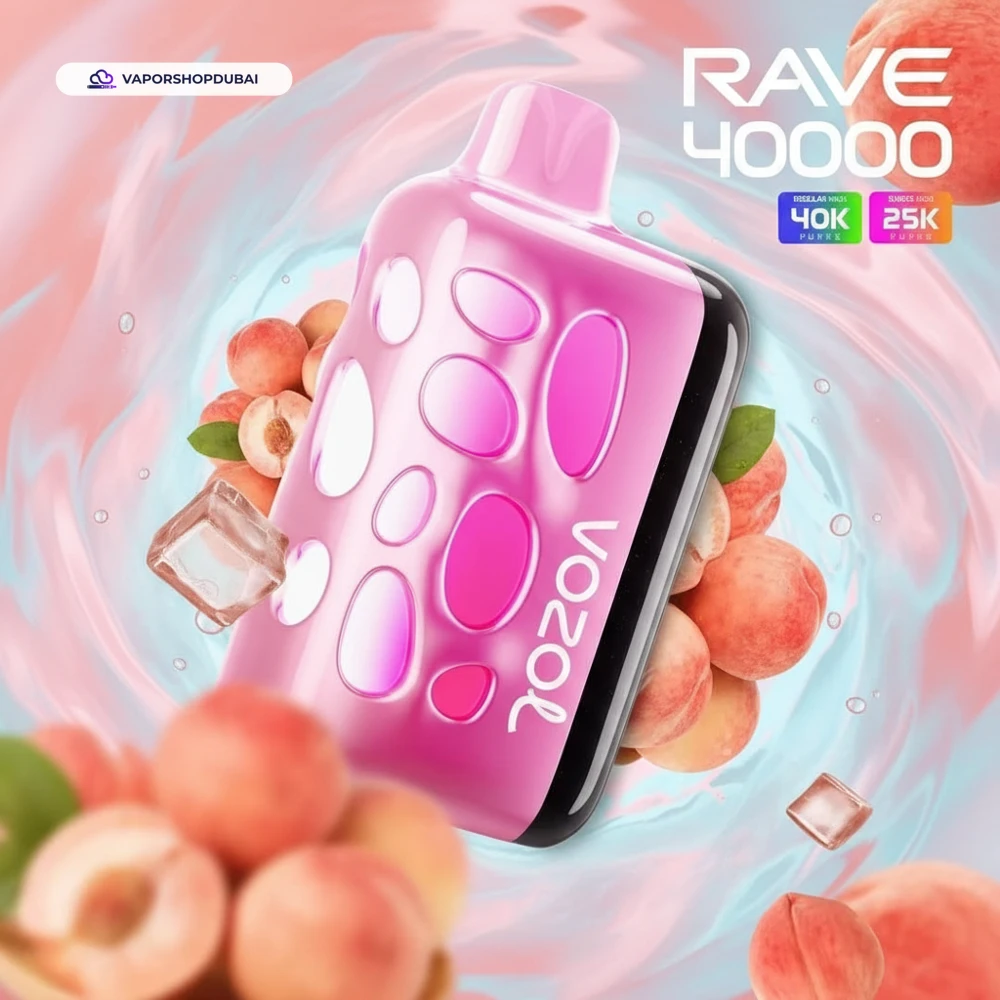 VOZOL RAVE 40000 Puffs Disposable Vape In UAE 15 VOZOL RAVE 40000 Puffs Disposable Vape In UAE
