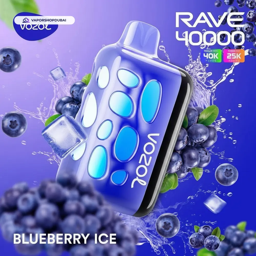 VOZOL RAVE 40000 Puffs Disposable Vape In UAE 16 VOZOL RAVE 40000 Puffs Disposable Vape In UAE