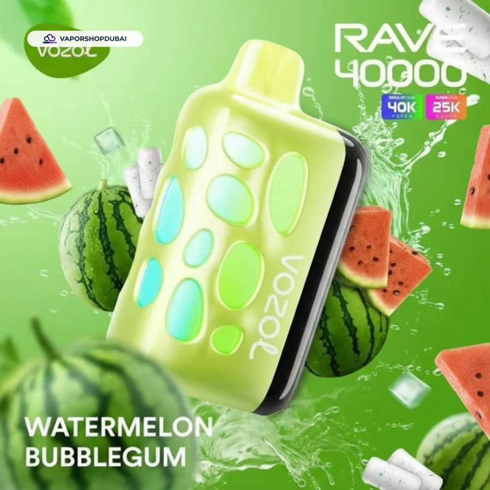 VOZOL RAVE 40000 Puffs Disposable Vape In UAE 25 VOZOL RAVE 40000 Puffs Disposable Vape In UAE