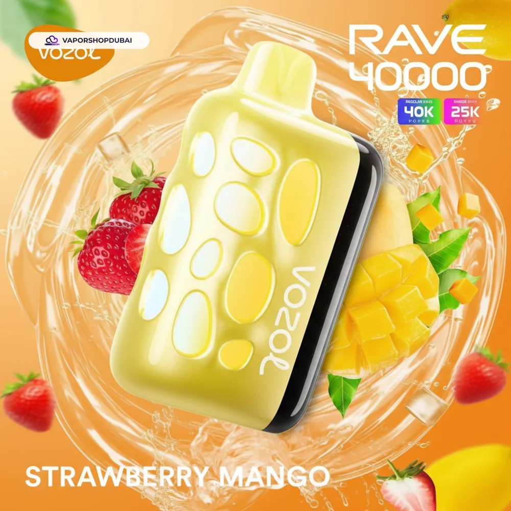 VOZOL RAVE 40000 Puffs Disposable Vape In UAE 27 VOZOL RAVE 40000 Puffs Disposable Vape In UAE