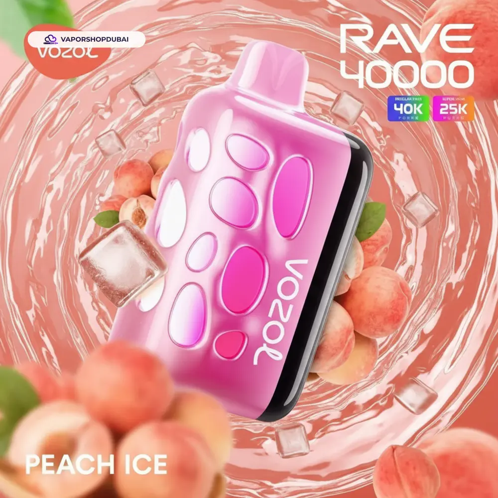 VOZOL RAVE 40000 Puffs Disposable Vape In UAE 35 VOZOL RAVE 40000 Puffs Disposable Vape In UAE