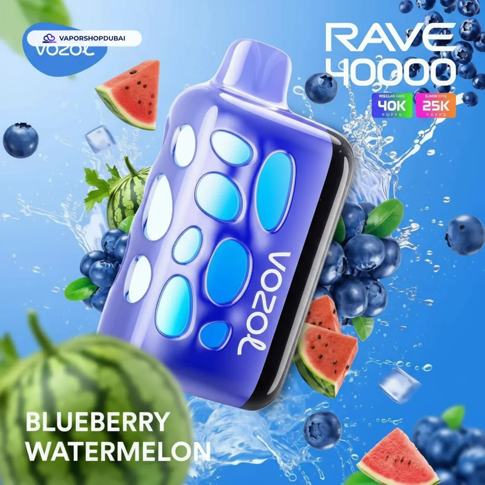 VOZOL RAVE 40000 Puffs Disposable Vape In UAE 37 VOZOL RAVE 40000 Puffs Disposable Vape In UAE