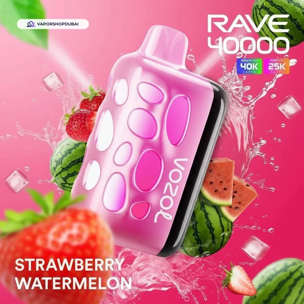 VOZOL RAVE 40000 Puffs Disposable Vape In UAE 6 VOZOL RAVE 40000 Puffs Disposable Vape In UAE