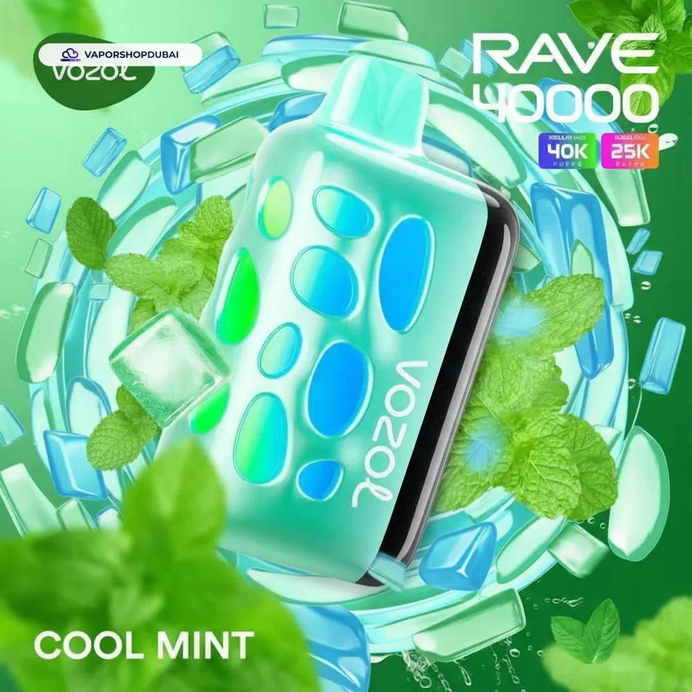 VOZOL RAVE 40000 Puffs Disposable Vape In UAE 9 VOZOL RAVE 40000 Puffs Disposable Vape In UAE