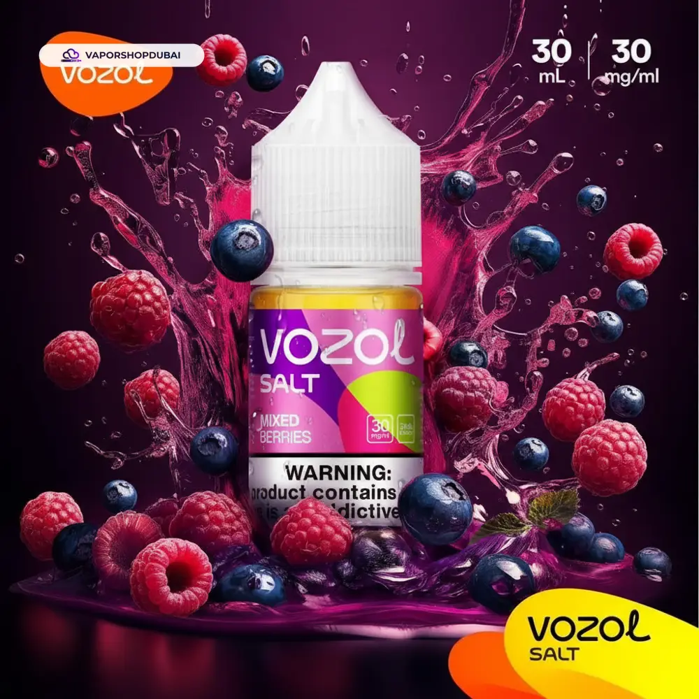 Vozol Saltnic 30ml E-liquid In UAE 31 mixed-berries