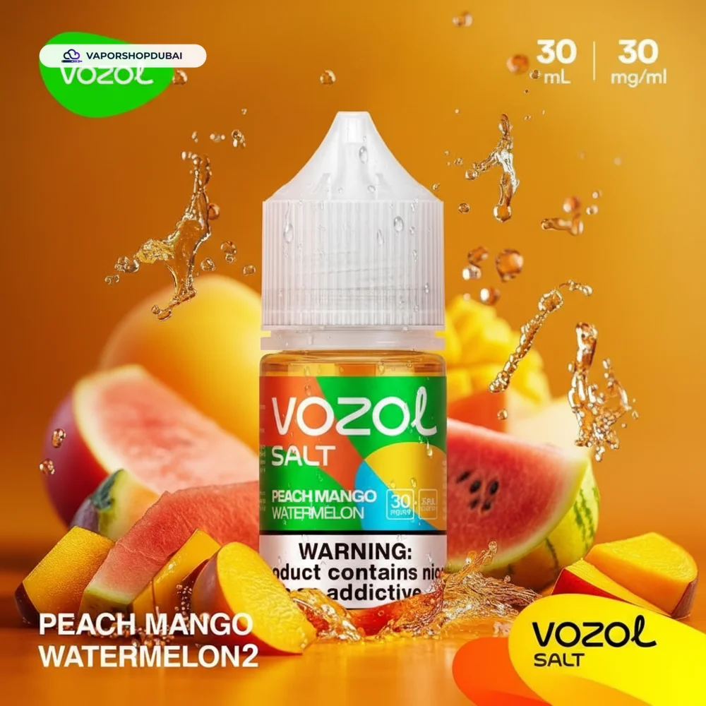 Vozol Saltnic 30ml E-liquid In UAE 33 peach-mango-watermelon-2