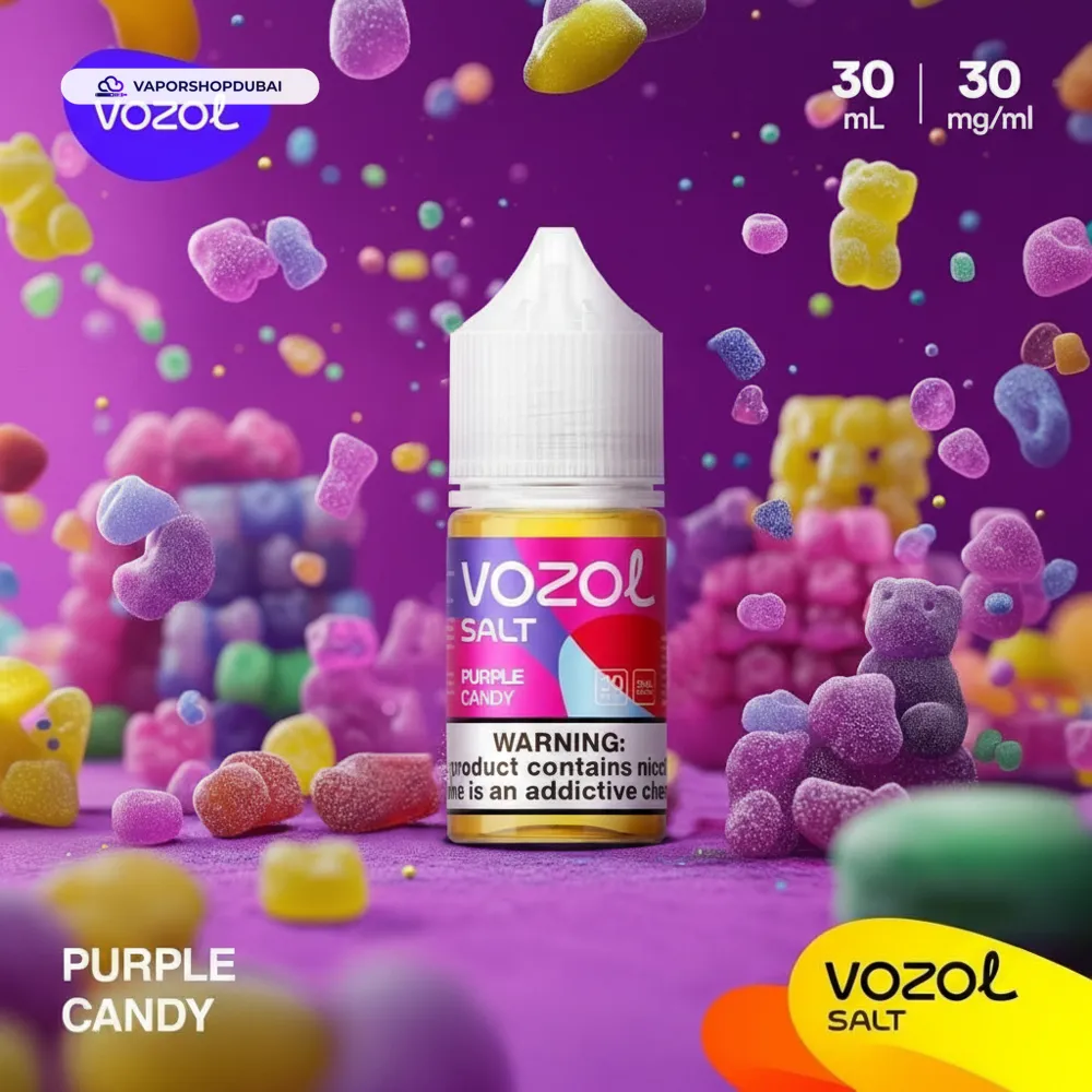 Vozol Saltnic 30ml E-liquid In UAE 34 purple-candy