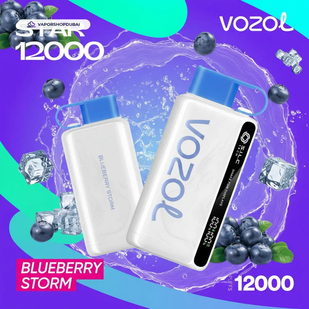 VOZOL STAR 12000 Puffs Disposable Kit Disposable Vape In UAE 19 VOZOL STAR 12000 Puffs Disposable Kit In UAE