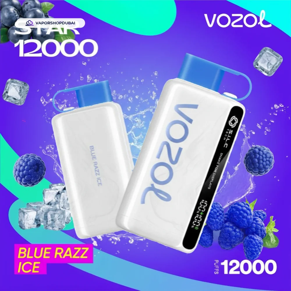 VOZOL STAR 12000 Puffs Disposable Kit Disposable Vape In UAE 20 VOZOL STAR 12000 Puffs Disposable Kit In UAE