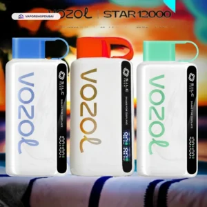 vape shop dubai 118 VOZOL STAR 12000 Puffs Disposable Kit In UAE
