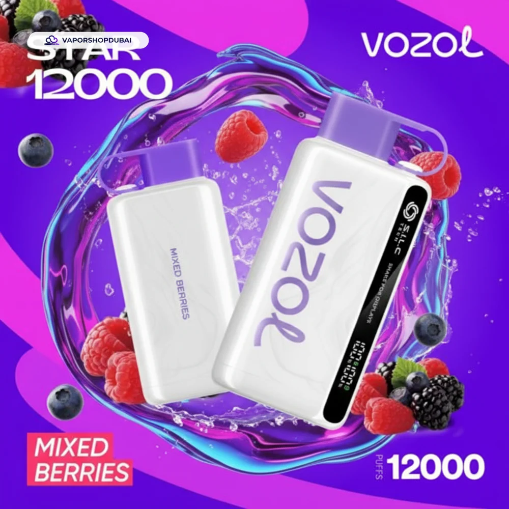 VOZOL STAR 12000 Puffs Disposable Kit Disposable Vape In UAE 32 VOZOL STAR 12000 Puffs Disposable Kit In UAE