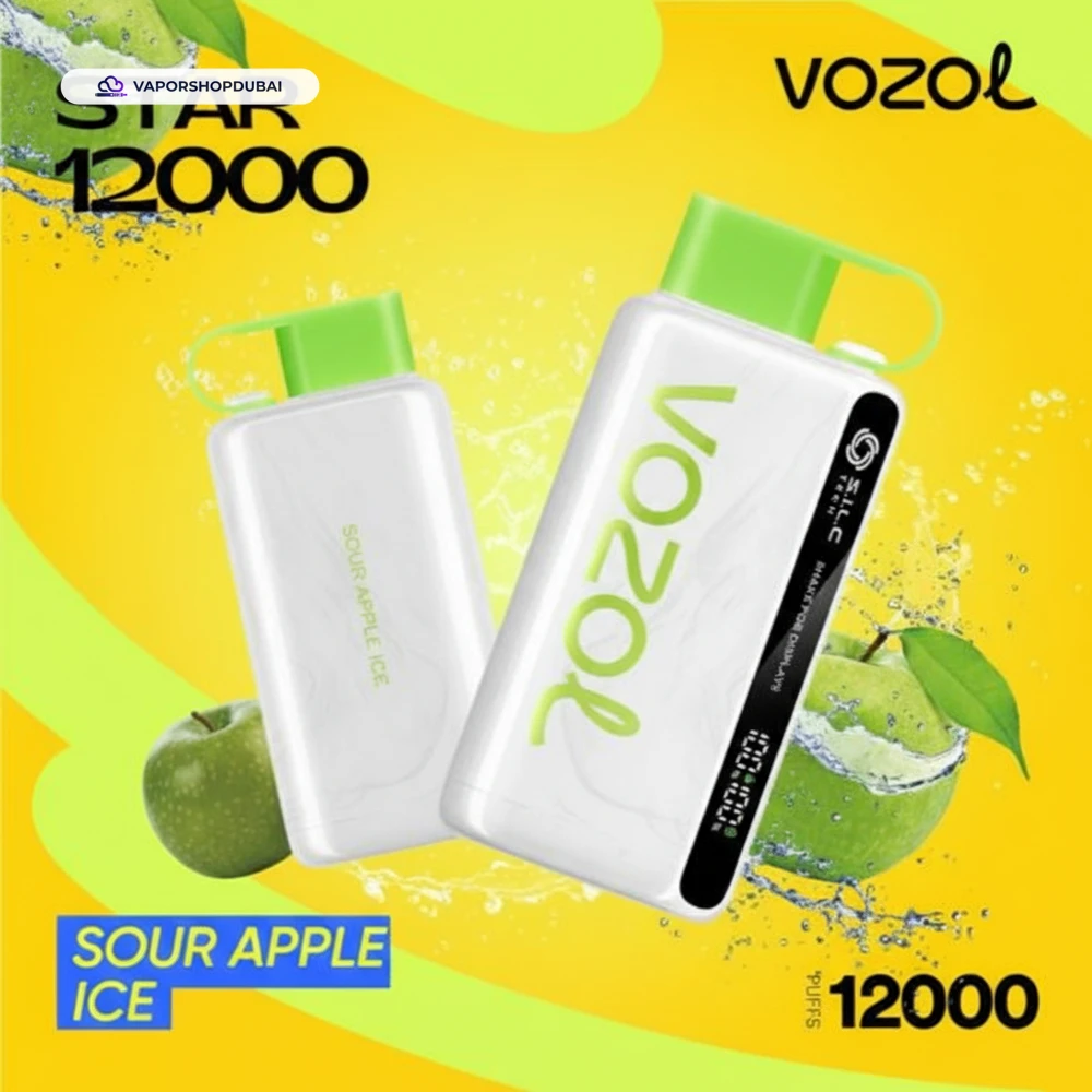VOZOL STAR 12000 Puffs Disposable Kit Disposable Vape In UAE 37 VOZOL STAR 12000 Puffs Disposable Kit In UAE