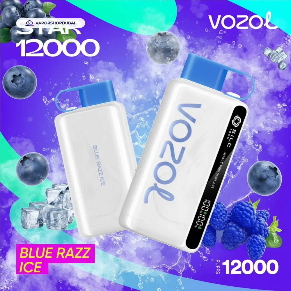 VOZOL STAR 12000 Puffs Disposable Kit Disposable Vape In UAE 40 VOZOL STAR 12000 Puffs Disposable Kit In UAE