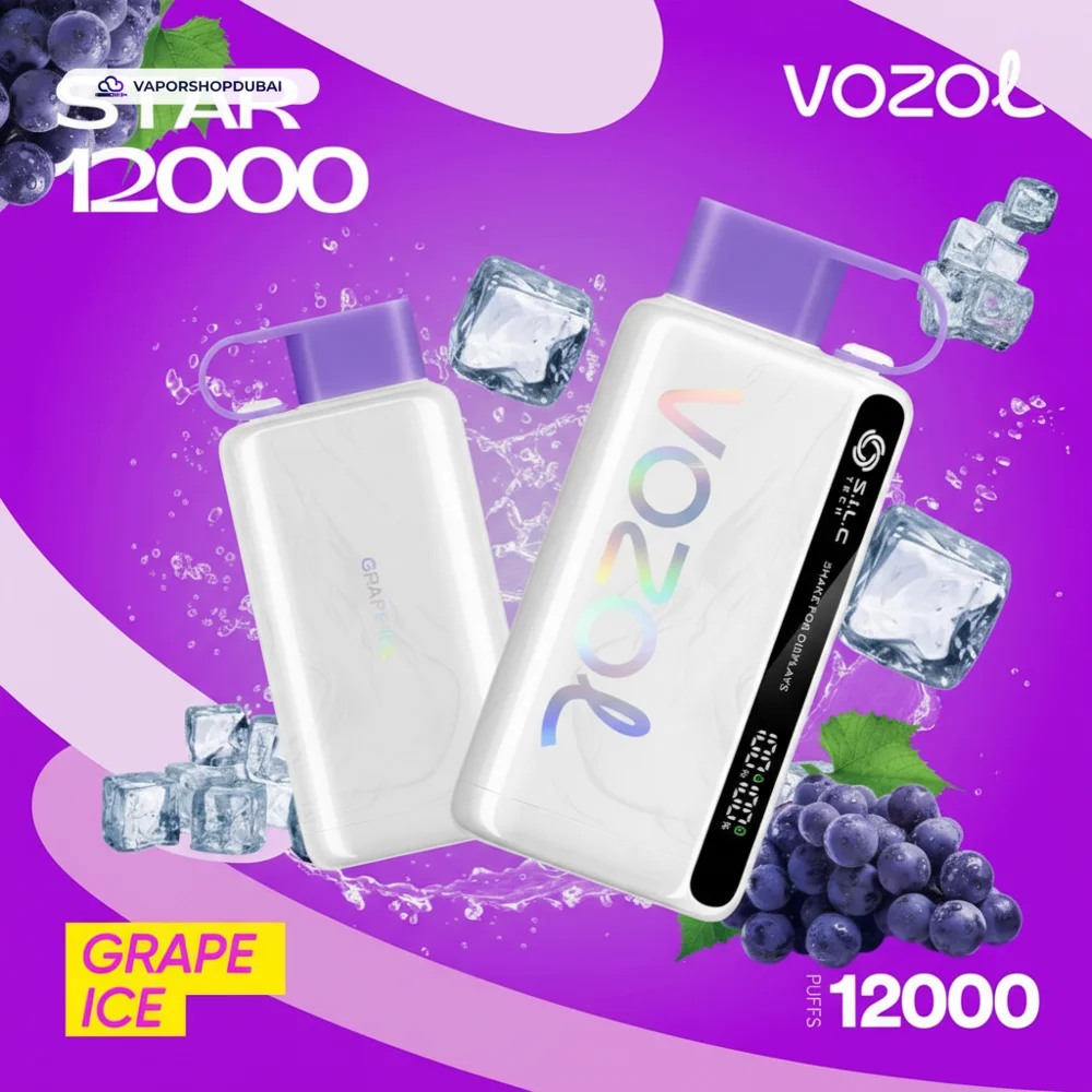 VOZOL STAR 12000 Puffs Disposable Kit Disposable Vape In UAE 10 VOZOL STAR 12000 Puffs Disposable Kit In UAE